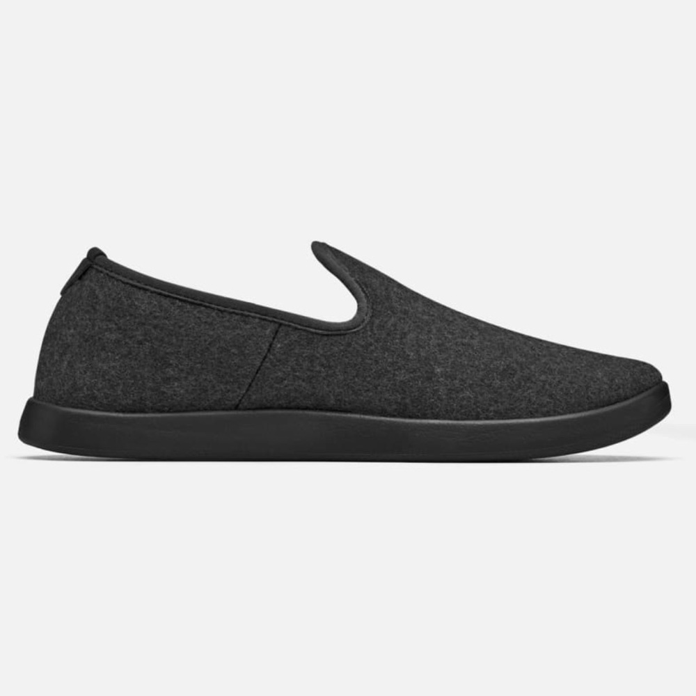 Allbirds men’s Black wool slip on loungers - Picture 4 of 8